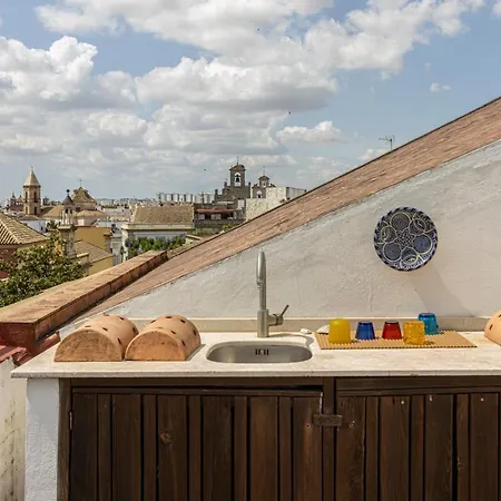 Top Atico Plaza Del Arenal - Gran Terraza - Vistas - Solarium Jerez de la Frontera Exterior photo